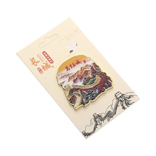 北京金属冰箱贴磁性贴故宫天坛长城天安门鸟巢水立方旅游纪念品