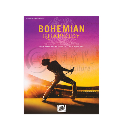 皇后乐队 波西米亚狂想曲 电影音乐 声乐吉他和钢琴 海伦德版乐谱书 Queen BOHEMIAN RHAPSODY Music from Motion HL00286617