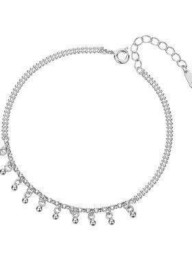 顺庆银楼S925银星落手链小众