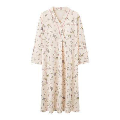 【芬腾】100%棉月子服哺乳+胸垫