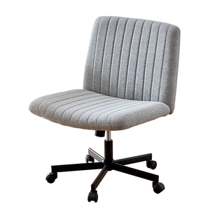 OKDO电脑椅家用办公椅书房休闲人体工学椅舒适懒人靠背椅盘腿椅子