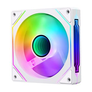 棱镜4Pro四代海景房机箱散热风扇白色CPU水冷散热风扇ARGB凌镜pwm