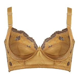 中脉拉拉凯官方旗舰店LACA聚拢调整型收副乳防下垂无绵小显大文胸