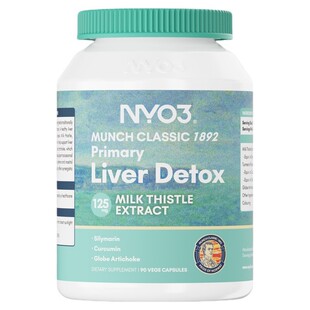 NYO3肝脏片女性男奶蓟草护熬夜水飞蓟姜黄加班日常正品护肝片