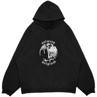 【现货】RAF02 Redux21SS Archive 安特卫普OS宽松高街卫衣帽衫潮