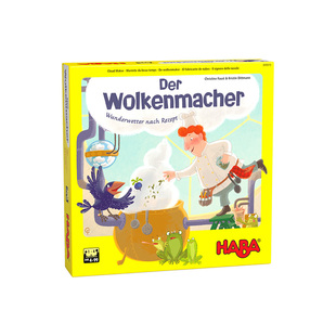德国HABA儿童玩具逻辑思维桌游游戏305515云朵大厨天气4岁记忆5岁