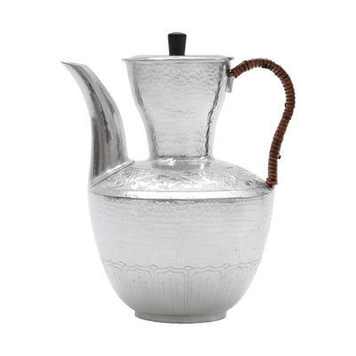 纯银999酒壶纯手工一张打分酒器