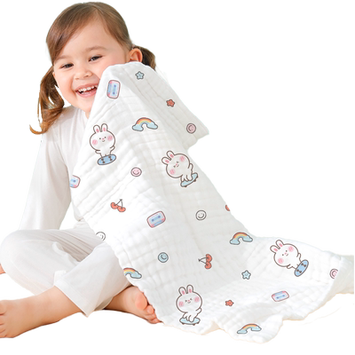 100%棉超柔高密纱布不易起球毛巾