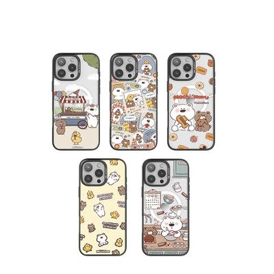 CASEBANG×miiiiichan联名白熊&熊君适用iPhone17ProMax/17Pro/16promax/16pro/15pro可拆磁吸新款苹果手机壳