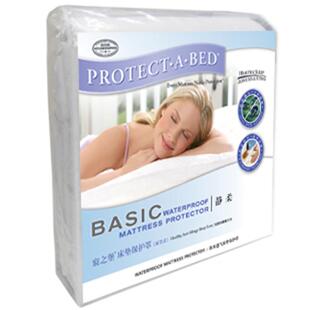 寝之堡防尘螨过敏防水隔尿床笠透气保护罩床垫套静柔PROTECTABED