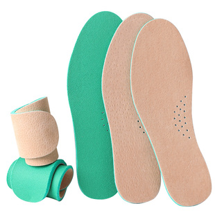 女士猪皮鞋垫女款牛皮真皮单鞋专用高跟鞋吸汗防臭防滑软超软久站