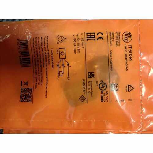 议价只卖全新原装IFM易福门IT5034