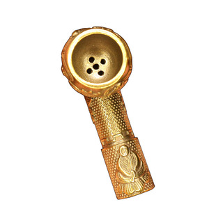 复古老式烟锅头配件 烟锅纯铜头 男士旱烟斗铜配件DIY怀旧半成品