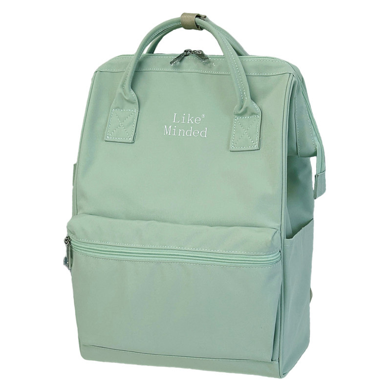 日系双肩包男女初中生书包背包2025新款大容量防水轻便通勤电脑包