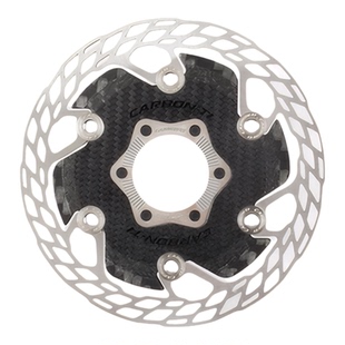 Carbon-Ti X-Rotor自行车气动中锁六钉碟片刹车装置中锁圈/转化器