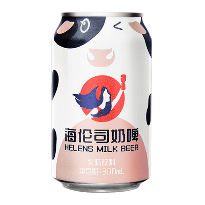 helens海伦司奶啤乳酸菌饮料6罐