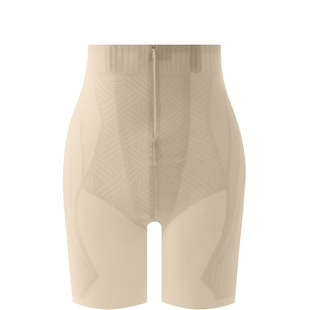 高腰收腹裤女超薄提臀拉链旗袍婚纱专用隐形高腰无痕平角塑身内裤