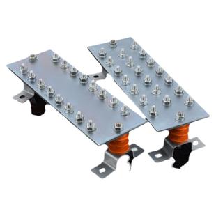 镀铜镀锌铁排接地线接地排铜排汇流排端子镀锡机房机柜接线接地排