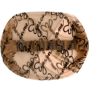 头套轻薄款发带女宽边弹力透气超宽头巾网纱发箍白发遮盖洋气发饰