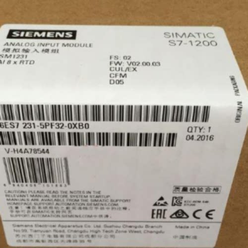议价6ES7231-5PF32-0XB0西门子1200模拟输入模块6ES72315PF320XB0