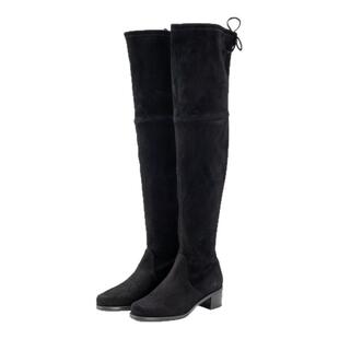 Stuart Weitzman潮流时尚女士系带中跟过膝长靴银泰百货 301574
