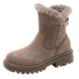 回力雪地靴女冬2025年新款棉鞋女款冬季保暖棉靴女鞋加绒加厚鞋子