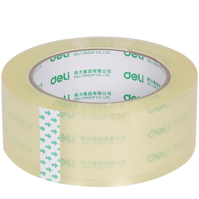 透明胶胶带带大卷快递打包得力