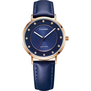 天霸光能表太阳能时尚超薄休闲简约防水DW石英手表女表TL9006