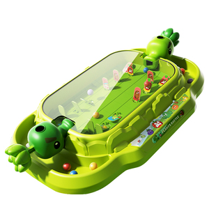 植物豌豆大战僵尸射击弹珠机亲子互动二人对战桌游儿童益智玩具枪