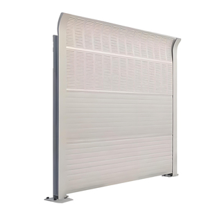 公路声屏障户外隔音板公路桥梁消声隔音墙工厂空调外机降噪吸音屏