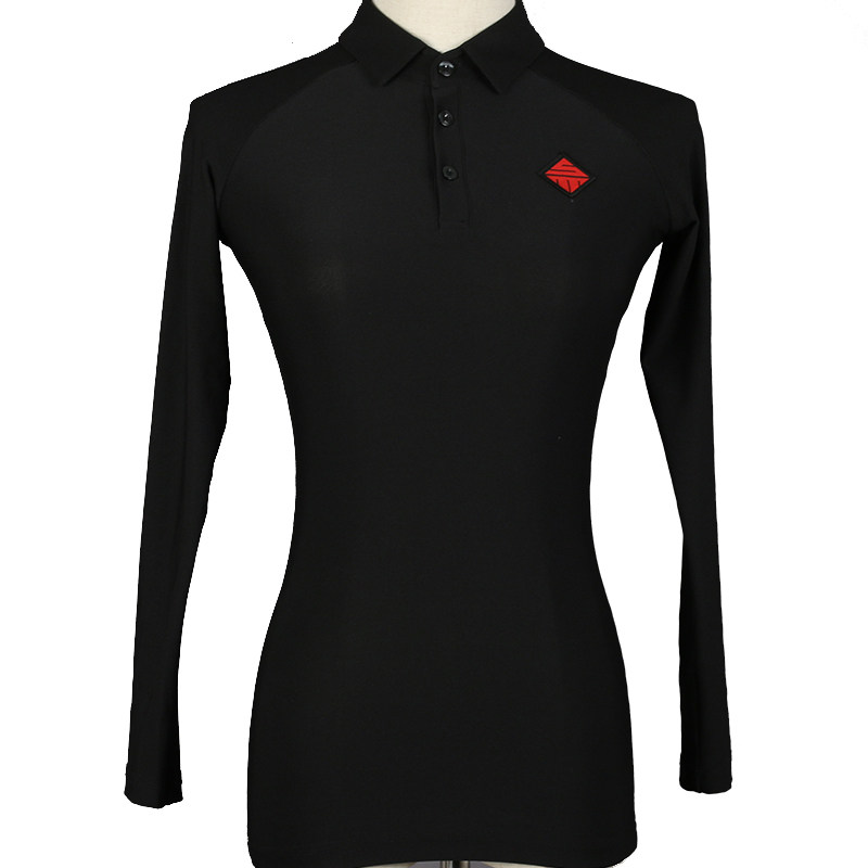 三木丹思摩登舞polo翻领训练服