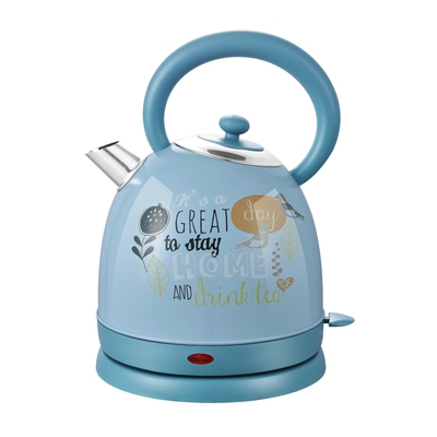 食品级304不锈钢电热水壶复古