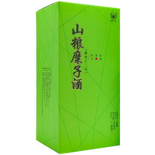 新疆木垒山粮糜子酒糜香十二号46度500ml浓香型白酒 整箱6瓶 包邮