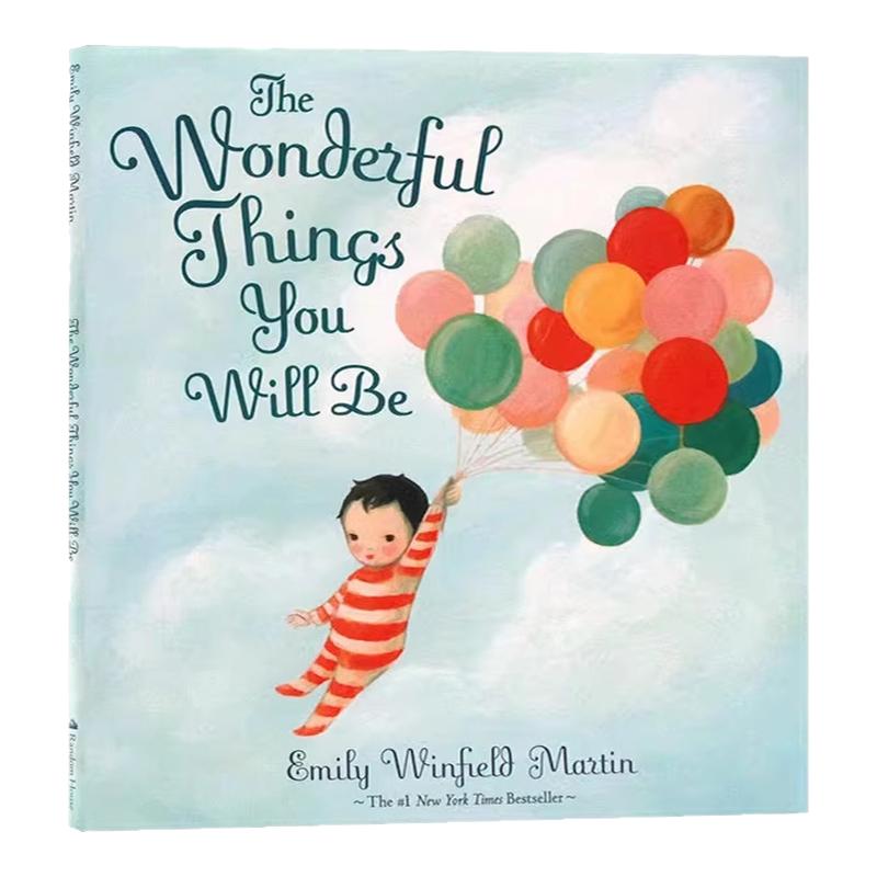 英文原版正版 愿世间一切的美好都属于你 The Wonderful Things You Will Be 精装大开绘本 纽约时报畅销书 儿童睡前启蒙绘本