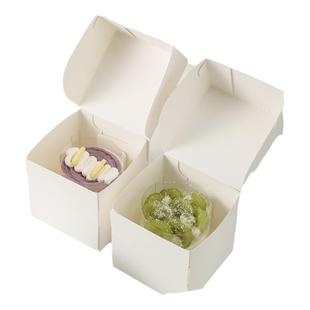 法甜蛋糕包装盒2寸3寸小蛋糕盒切件切块蛋糕打包盒烘焙甜品包装盒