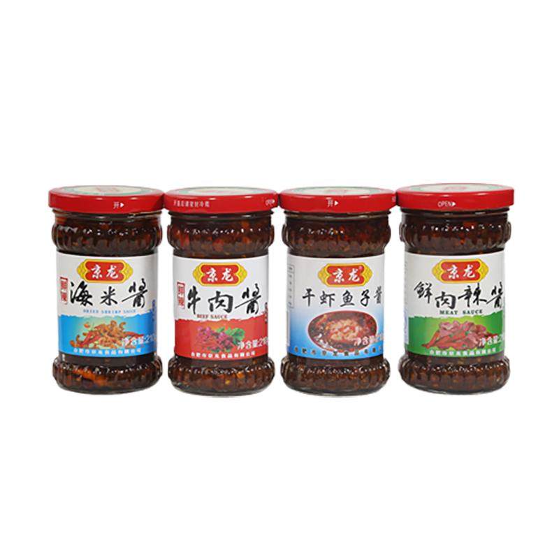 京龙合肥特产鲜辣牛肉酱工厂直发