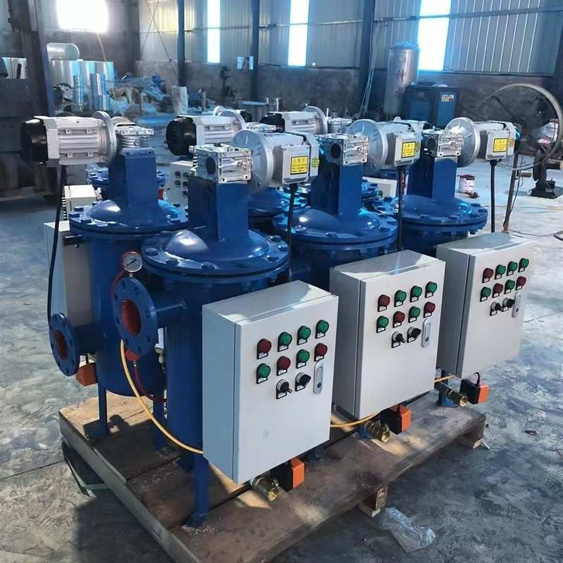 立式自清洗网式过滤器 高标准农田灌溉建设 反冲洗滴灌系统过滤器