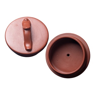 紫砂朱红泥茶壶马克杯大小盖子半手工紫砂壶配盖一个的价格单品