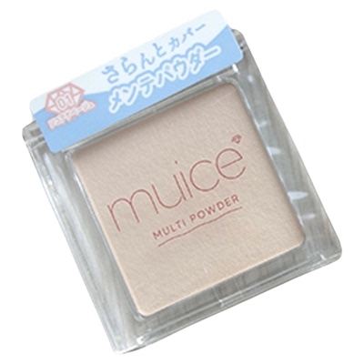 日本muice多用粉高光面部整理粉01遮瑕粉提亮02河西美希清透光泽