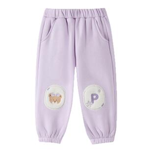 PawinPaw卡通小熊童装25年秋冬新款男女宝宝休闲裤宽松时尚百搭