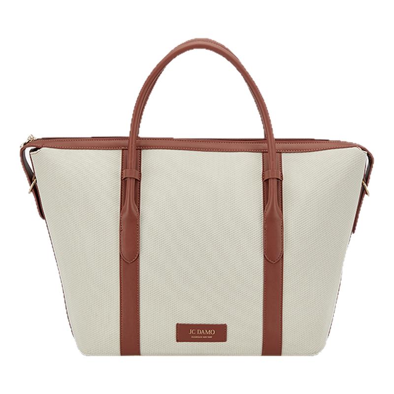 JC DAMO小众单肩包女2025新款大容量托特包高级感旅行包手提包包