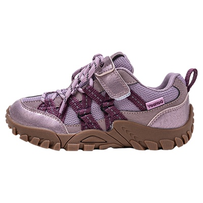 英氏中大童休闲户外童鞋春季男女童时尚拼接设计休闲百搭运动鞋子