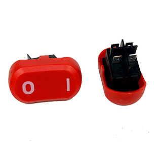 白云吸尘器BF501B按钮洁霸吸水机防水开关BF585-3杰诺船型BF502