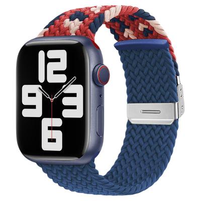 适用iwatch表带S10圣诞编织尼龙