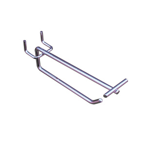 洞洞板挂钩超市货架挂钩孔板价格标牌挂钩零食饰品三脚钩双线挂钩