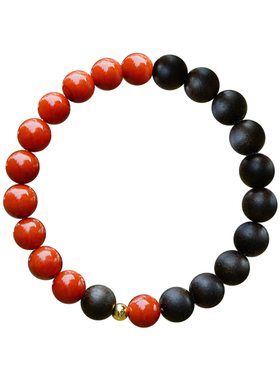 南红玛瑙手串女款满肉牛血红玛瑙