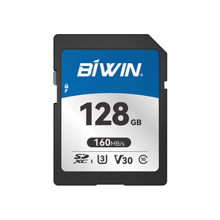 佰维sd卡存储卡128G相机通用SD内存卡佳能富士尼康相机专用闪存卡