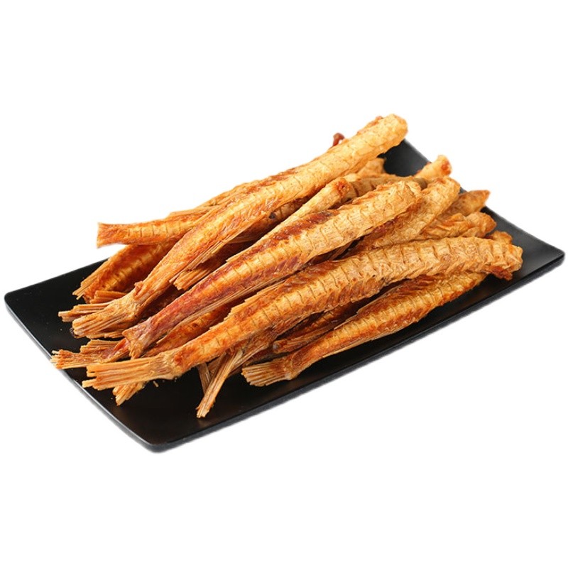 香酥鱼骨脆鱼排骨头孕妇解馋即食休闲零食小吃网红食品海鲜下酒菜