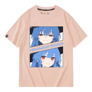 休闲宽松纯棉情侣短袖