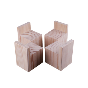 桌腿增高神器定制床腿垫高木块通用沙发脚家具支撑脚松木柜脚桌腿